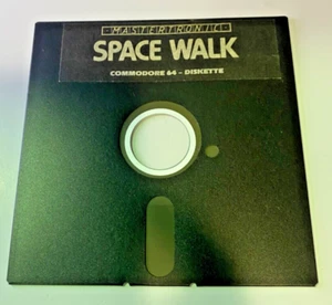 Vintage Mastertronic Space Walk (Commodore 64) Diskette - Picture 1 of 3