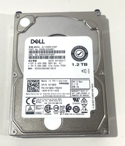 01M0D Dell 1.2TB 10K 12Gbps 128MB 2.5” SAS SERVER HDD - Afbeelding 1 van 3