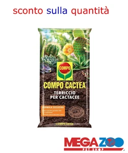 TERRICCIO COMPO SANA CACTACEE, PIANTE GRASSE 5LT - Foto 1 di 1