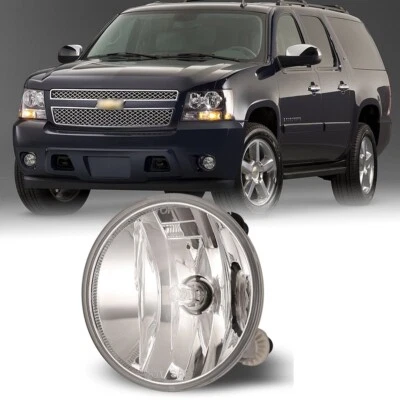 Left=Right Side Fog Light For 2007-2014 Chevy Avalanche Tahoe Suburban GMC Yukon - Image 1 of 4