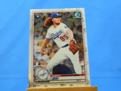 Dustin May Bowman Chrome 2020 RC Rookie 96 - Image 1 of 2