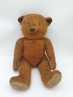 Ancien Grand Ours 55 cm PINTEL avec Bruiteur en mohair & paille 1915 Teddy Bear