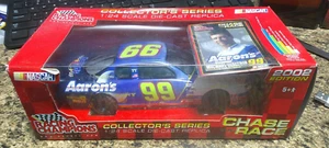 MICHAEL WALTRIP #99 Aaron’s 2002 Champions Chase The Race 1/24 Die-Cast NASCAR - Picture 1 of 1