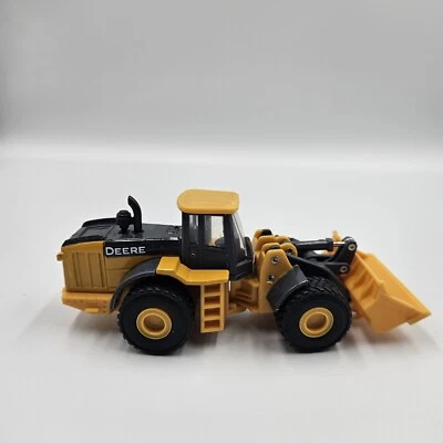 ERTL John Deere Wheel Loader  1/32 Yellow Gray Toy TOMY 5 1/2" - Image 1 of 4