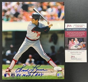 Fred Lynn Signed 8x10 Color Photo JSA AUTO 1975 MVP/ROY California Angels MLB! - Picture 1 of 4