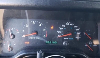 2005 2006 Jeep Wrangler Head Speedometer Gauge Cluster 56010678AD 💎 95K OEM 💎 - Image 1 of 4