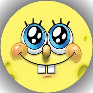 Tortenaufleger Geburtstag Party Tortenbild Fondant - Oblate Spongebob P18 - Bild 1 von 1