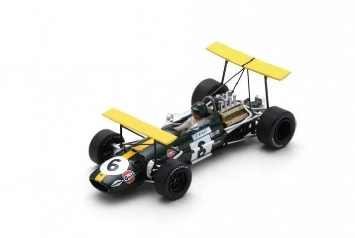 Spark Model 1:43 S8313 Brabham BT26 F.1 #6 Canadian GP 1968 Jochen Rindt NEW - Immagine 1 di 1