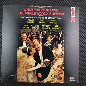 Bob Booker George Foster When You're In Love The Whole World Is Jewish KRL 4506 - Picture 1 of 4