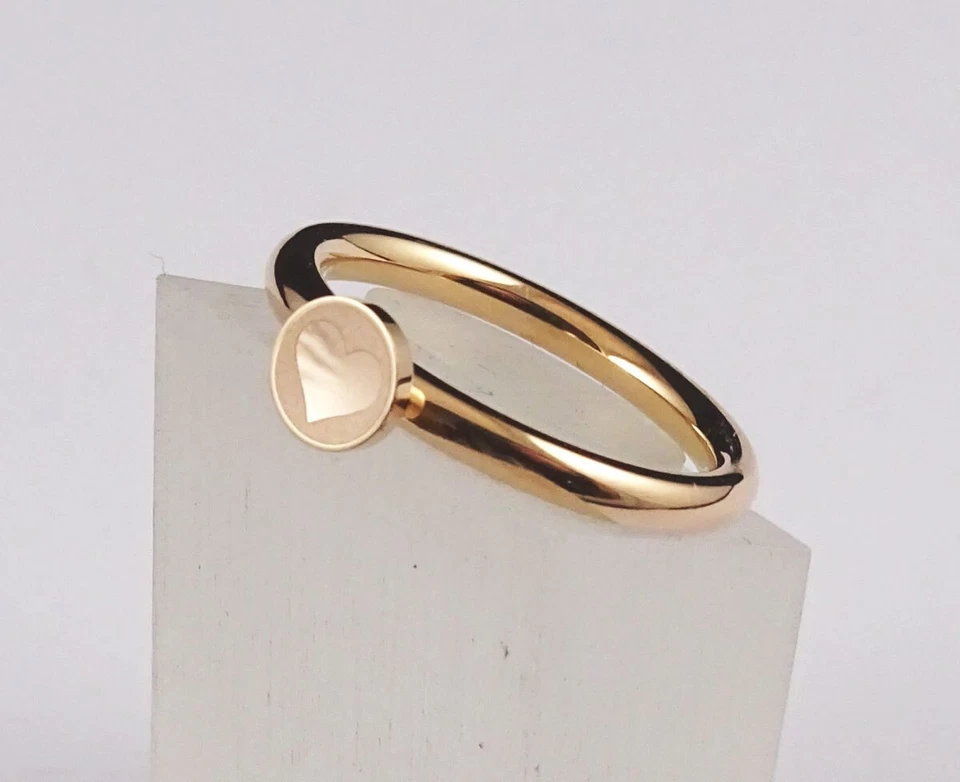 Ring R479.55 von Ernstes Design, Edelstahl rotgoldplattiert - Bild 1 von 1