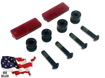 BLACK Harley Softail Detachables Docking 53932-03A CROSS BONES NIGHT TRAIN 03-17 - Image 1 of 4