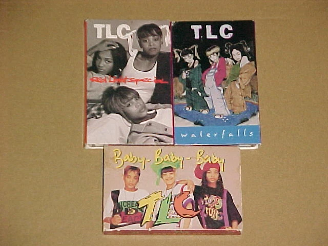 TLC 3- Cassette Singles LaFace 1992-95 - Image 1 of 1