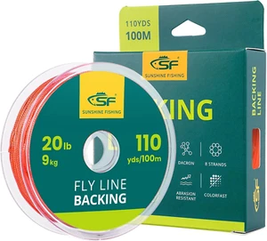 Fly Line Backing Fly Fishing Dacron Braided Backing Line for Trout Fly Line 20LB - Picture 1 of 7