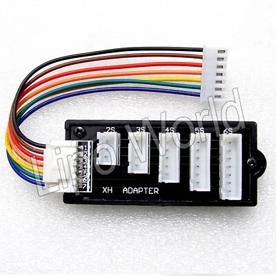 JST-XH auf XH 2S-6S Balancer Board Adapter Hyperion Graupner Robbe Kokam LiPo