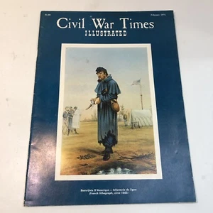 Civil War Times Illustrated Magazine February 1971 Saltville John Bell Hood - Imagen 1 de 5