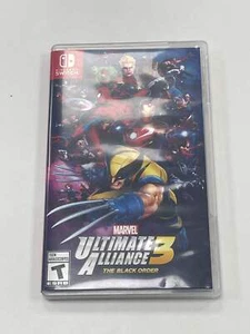 Nintendo Switch Marvel Ultimate Alliance 3: The Black Order - Used With Box - Picture 1 of 4