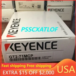 1PC Keyence GT2-71MCP GT271MCP Laser Sensor Amplifier New In Box Fast Ship - Picture 1 of 3