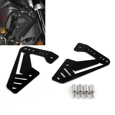Radiator Guard Cover Grille Side Protector Fit For Yamaha MT 10 FZ-10  16-17 BLK Foto 1 de 4