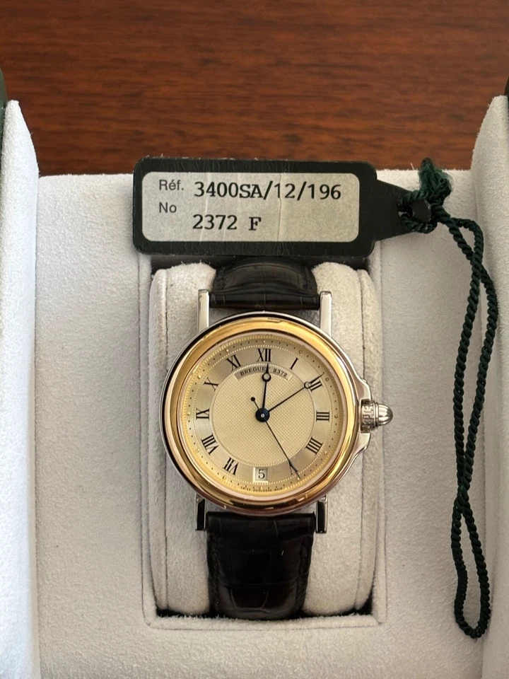 BREGUET 男式手表,BREGUET SWITZERLAND 2 年保修 — 第 1/4 张图片