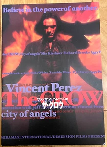 The Crow: City of Angels 1996 Movie Program Japan Vincent Perez, Mia Kirshner - Picture 1 of 5