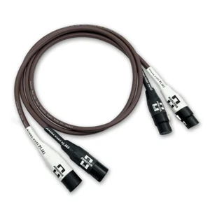 Analisi Cioccolato Ovale-In XLR Coppia Interconnessione 2,0 M - Nuovo - Foto 1 di 1