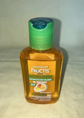 Fructis Sleek & Shine Moroccan Sleek Oil Treatment, Frizzy, Dry Hair, 3.75 Fl Oz - Image 1 of 4