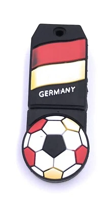 Calcio Germania Chiavetta USB 8GB 16GB 32GB 64GB 2.0/3.0 - Immagine 1 di 2