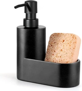 Dish Soap Dispenser with Sponge Holder, Refillable Kitchen Dish Soap Dispenser - Picture 1 of 6