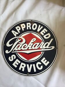 Approved Packard Service Sign