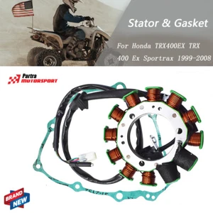 Stator & Gasket For Honda TRX400EX TRX 400 Ex Sportrax 1999-2008 Magneto New - Picture 1 of 6