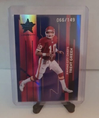 2006 Rookies and Stars Longevity Target Sapphire #56 Trent Green /149 - Image 1 of 2