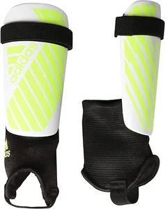 Adidas 186474 Boys Soccer Guards Protective Gear White/Black Size Small/10-13 - Picture 1 of 2