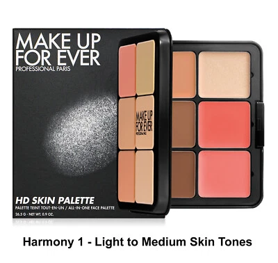 HD Skin Face Palette Harmony 1 by MAKE UP FOR EVER | 12 Shades | Fast Shipping - Image 1 of 4