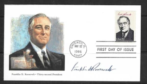 United Sates Presidents - Franklin D. Roosevelt - FDC . Fleetwood cachet - Picture 1 of 1