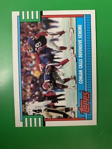 Topps Conlan Team Leader Bills 1990 #503 VAR sin descargo de responsabilidad - Imagen 1 de 2