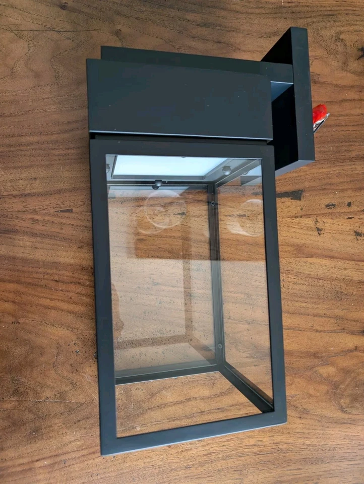 Arandela REJUVENATION Burch LED - Preto fosco - CAIXA ABERTA - Imagem 1 de 4