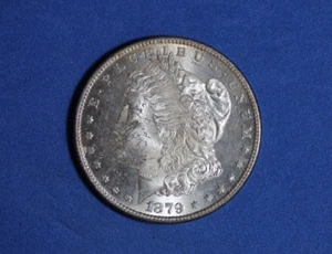 Dólar de plata Morgan 1879-S #P29255 - Imagen 1 de 2