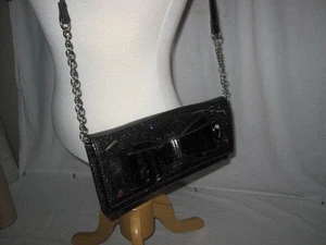 Betsey Johnson Coated Canvas Convertible Clutch/CrossBody NWT $68 - Picture 1 of 10