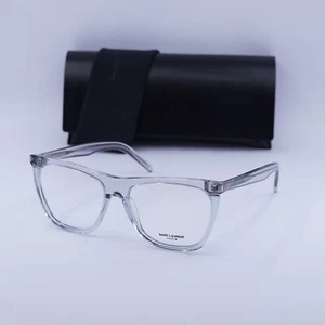 Occhiali da vista Saint Laurent SL518 003 grigio trasparente 56 mm NUOVI - Foto 1 di 6