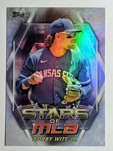 2023 Topps Stars of MLB #SMLB17 Bobby Witt Jr. - Imagen 1 de 2
