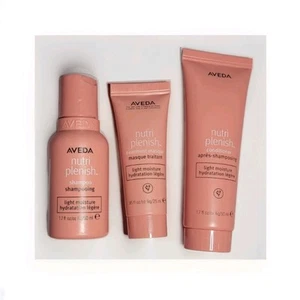 AVEDA Nutriplenish Light Moisture Shampoo/Masque Treatment/Conditioner -TRIO SET - Picture 1 of 4