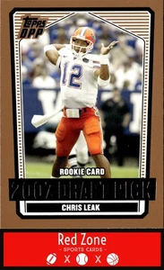 Topps Draft Picks & Prospects 2007 - #114 Chris Leak casi nuevo (RC) - Imagen 1 de 2