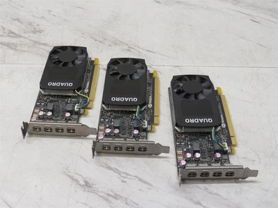 3x Tarjeta de video Nvidia Quadro P1000 4GB GDDR5 PCI-Express Dell 01DX71 1DX71 Foto 1 de 4