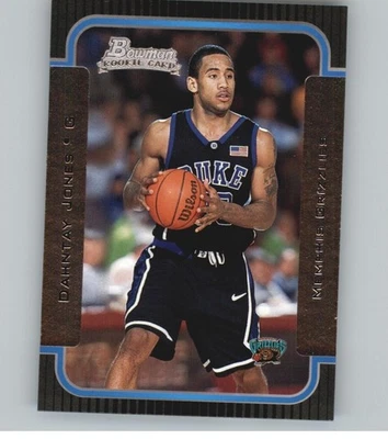 2003-04 Bowman Rookies & Stars - Dahntay Jones RC Rookie Duke - Image 1 of 2