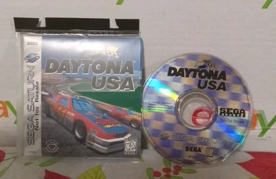 Daytona USA Sega Saturn Disc Paper Sleeve Tested - Image 1 of 3