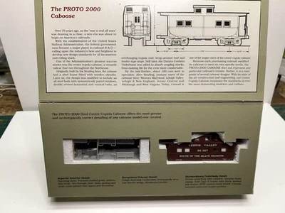 Proto 2000 Ho Scale Northeast Caboose Lehigh valley - Image 1 of 3