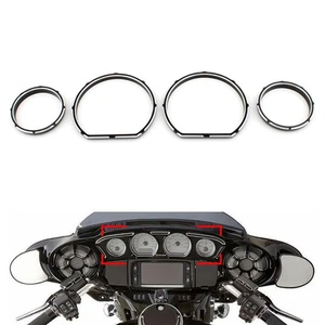 Instrument Board Gauge Bezel Kit For Harley Electra Street Glide 2014-2023 - Picture 1 of 10