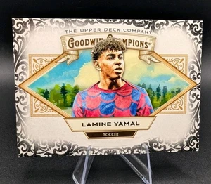 2025 Upper Deck Goodwin Champions Lamine Yamal Glossy Black #98 - Bild 1 von 2