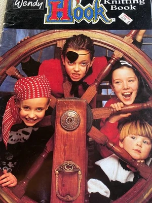 Wendy Knitting Book Hook - Peter Pan, Tinkerbell, Pirate Sweaters, Jackets - Image 1 of 4