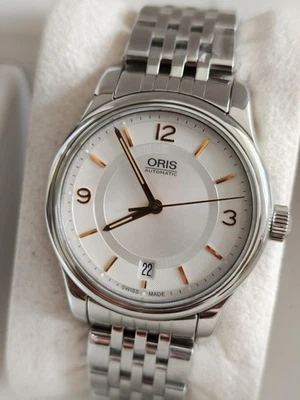 ORIS Culture White Dial 7578 Men's Watch Automatic 37mm Champagne pointer - Image 1 of 4